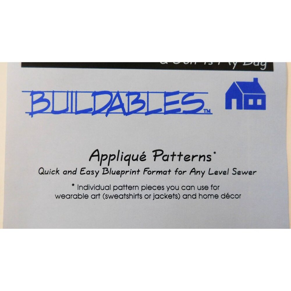 Buildables Golf Cart Golfer Appliqué Patterns Sewing Wearable Art Home Décor - Picture 4 of 4